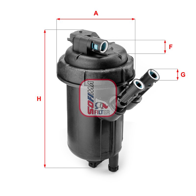 Fuel Filter SOFIMA S 5114 GC