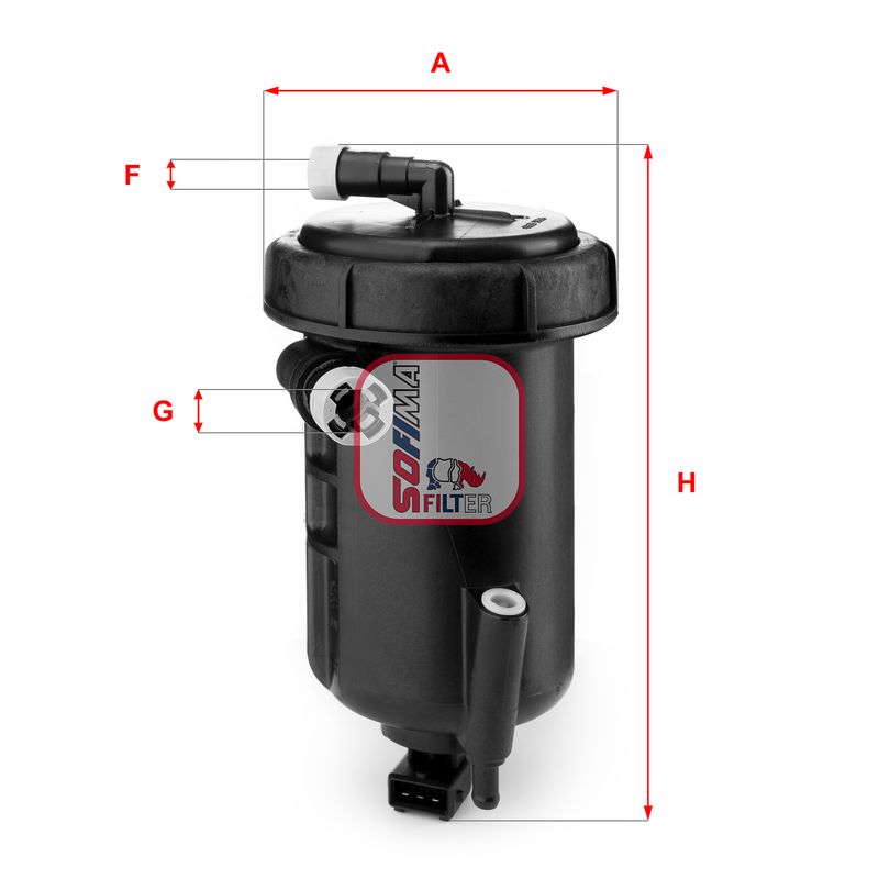 Fuel Filter SOFIMA S 5147 GC