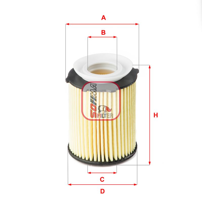 Oil Filter SOFIMA S 5178 PE