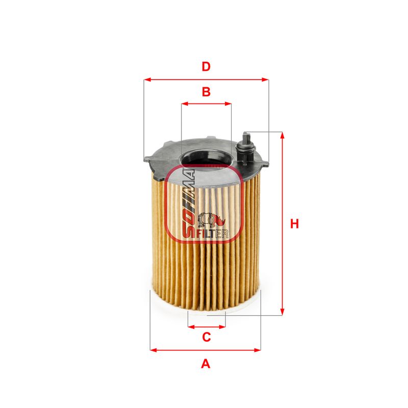 Oil Filter SOFIMA S 5187 PE