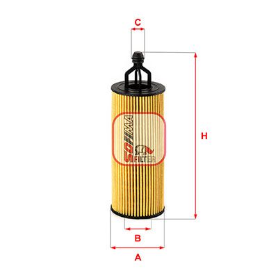 Oil Filter SOFIMA S 5251 PE