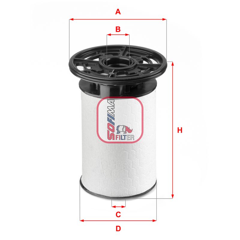 Fuel Filter SOFIMA S 6076 NE