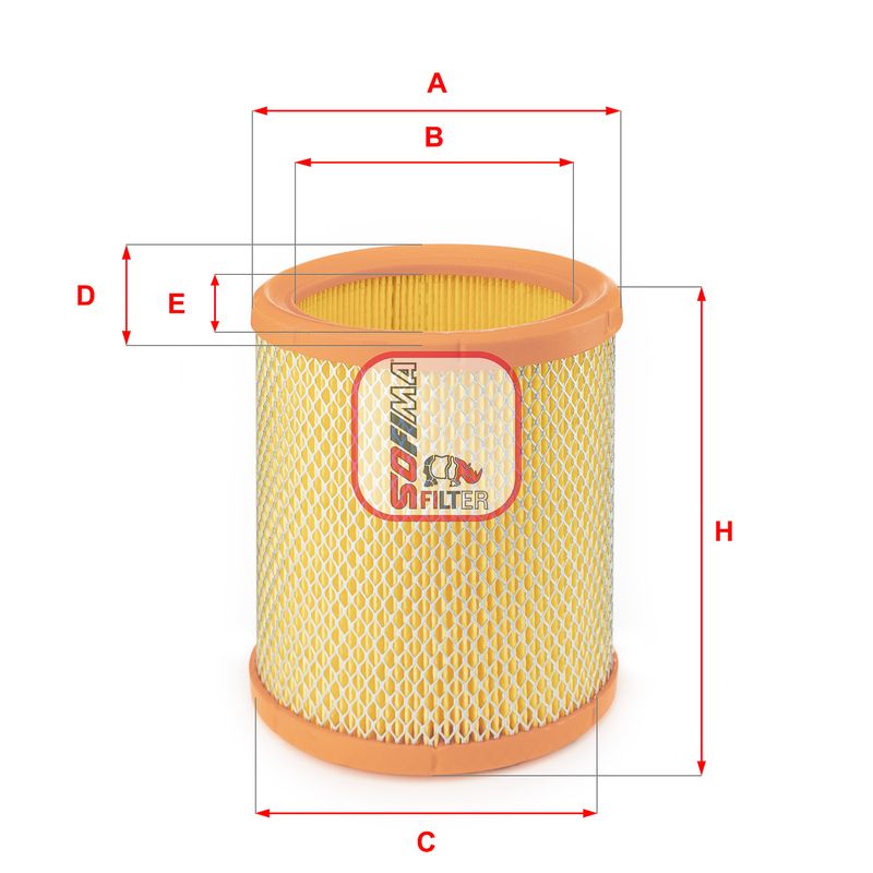 Oro filtras SOFIMA S 7196 A