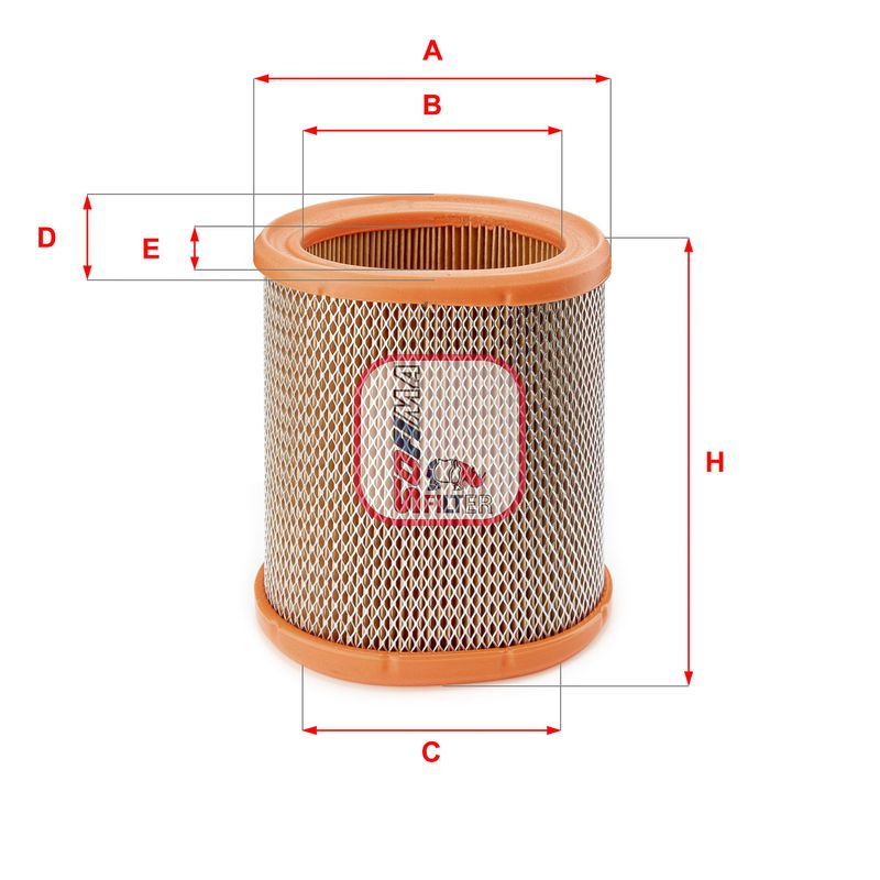 Air Filter SOFIMA S 7258 A