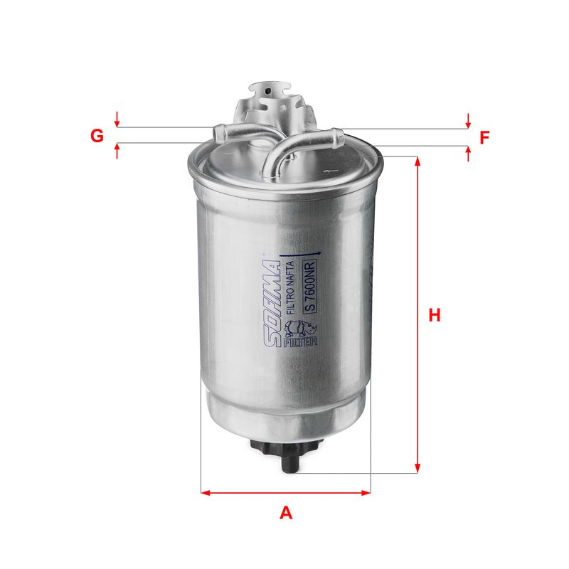 Fuel Filter SOFIMA S 7600 NR