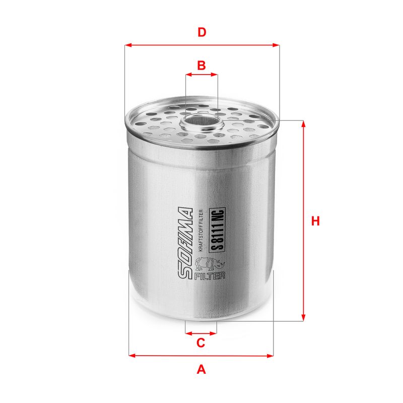 Fuel Filter SOFIMA S 8111 NC