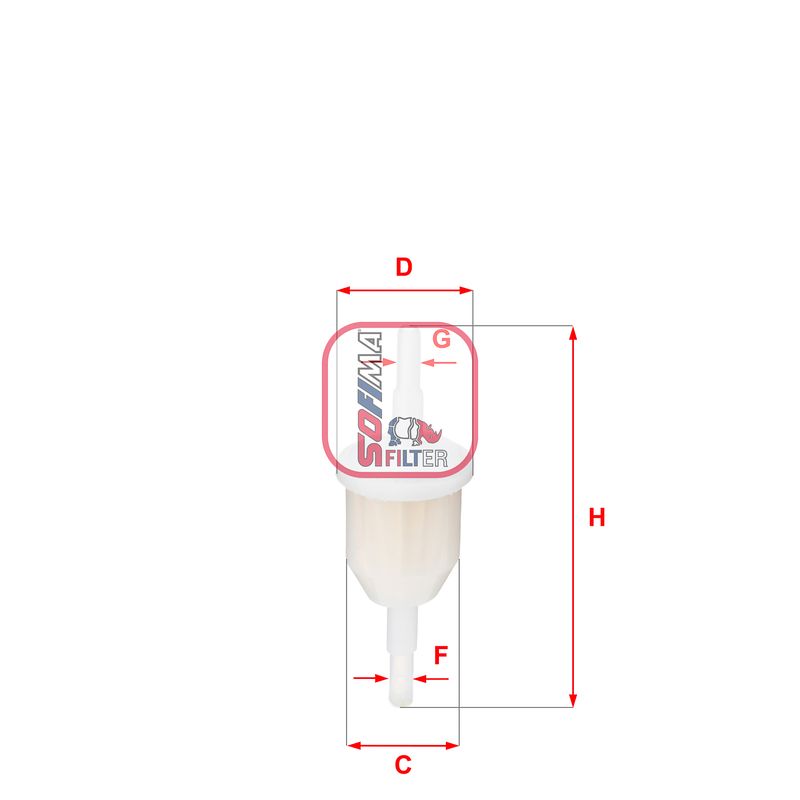 Fuel Filter SOFIMA S 9000 B