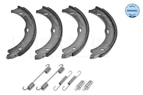 Комплект гальмівних колодок, стоянкове гальмо MEYLE 014 533 0002/S
