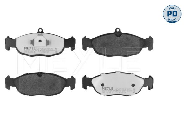 Комплект гальмівних накладок, дискове гальмо MEYLE 025 205 4716/PD