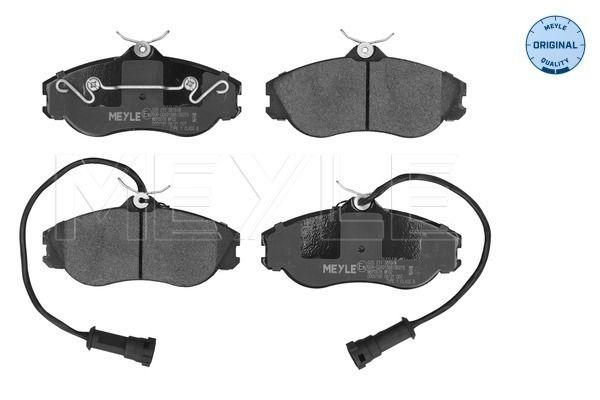 Brake Pad Set, disc brake MEYLE 025 211 3819/W