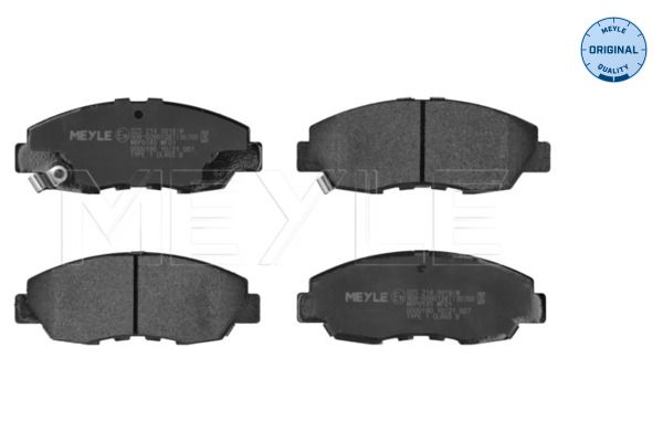 Brake Pad Set, disc brake MEYLE 025 214 9918/W