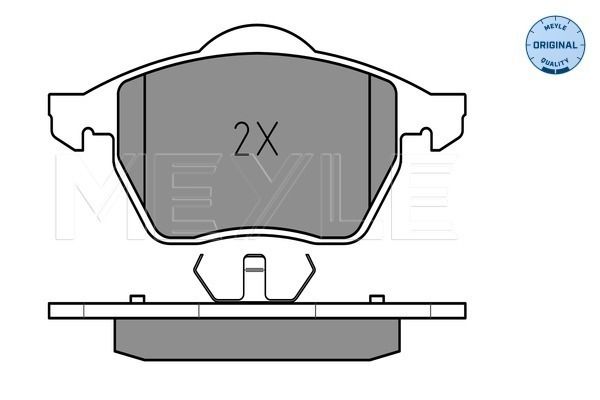 Brake Pad Set, disc brake MEYLE 025 216 2419