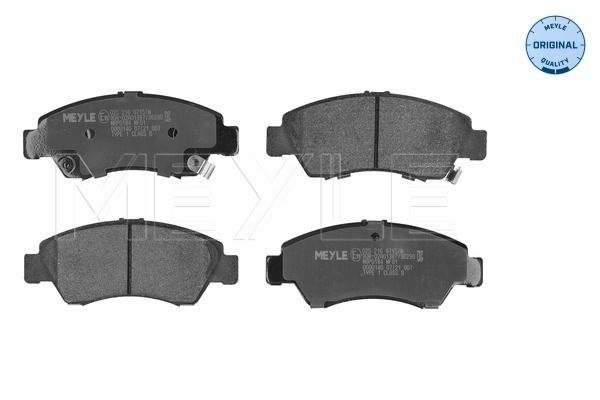 Brake Pad Set, disc brake MEYLE 025 216 9715/W