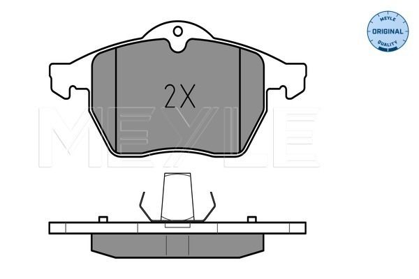 Brake Pad Set, disc brake MEYLE 025 218 2919