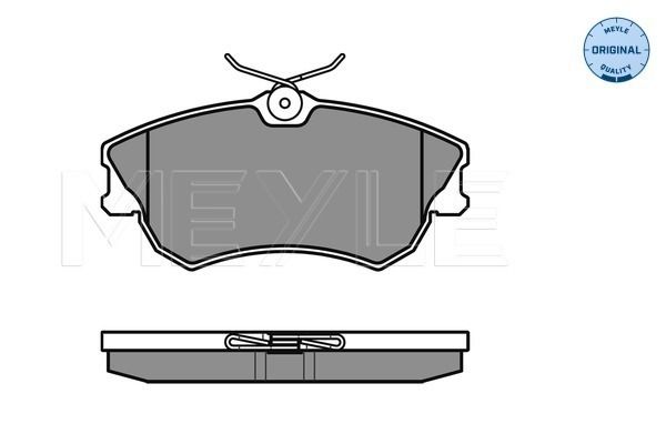 Brake Pad Set, disc brake MEYLE 025 218 8818