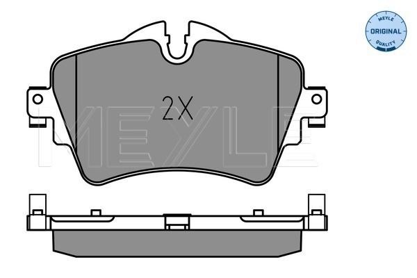 Brake Pad Set, disc brake MEYLE 025 221 8719