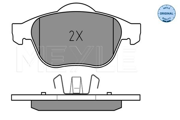 Brake Pad Set, disc brake MEYLE 025 232 4818