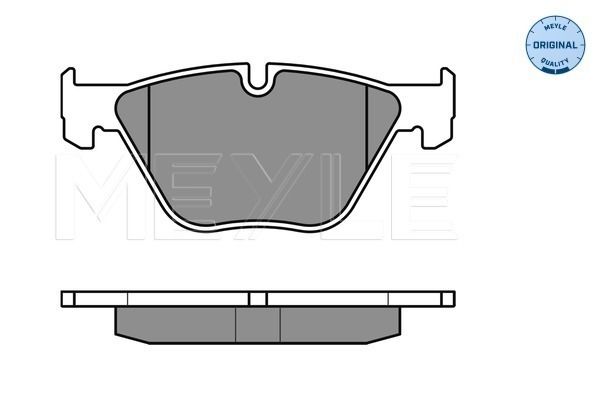 Brake Pad Set, disc brake MEYLE 025 233 1320