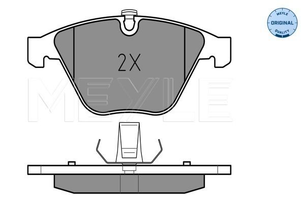 Brake Pad Set, disc brake MEYLE 025 233 4720