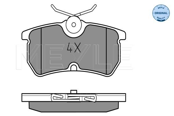 Brake Pad Set, disc brake MEYLE 025 233 5314