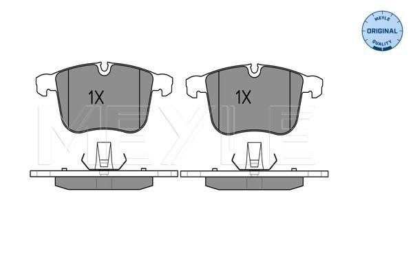 Brake Pad Set, disc brake MEYLE 025 234 0419