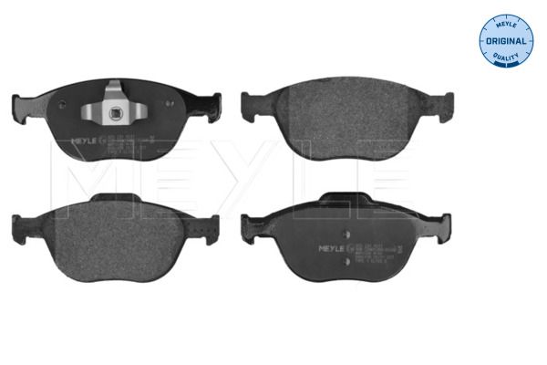 Brake Pad Set, disc brake MEYLE 025 234 4017