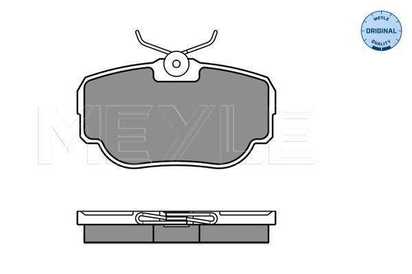 Brake Pad Set, disc brake MEYLE 025 234 5816