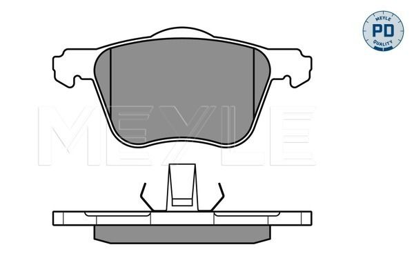 Brake Pad Set, disc brake MEYLE 025 235 9018/PD