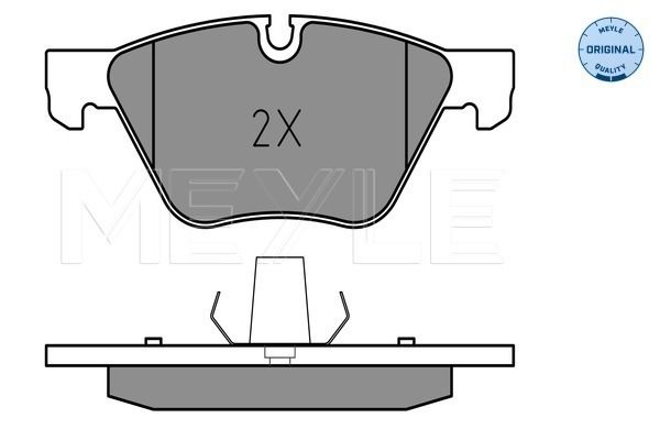 Brake Pad Set, disc brake MEYLE 025 237 9420