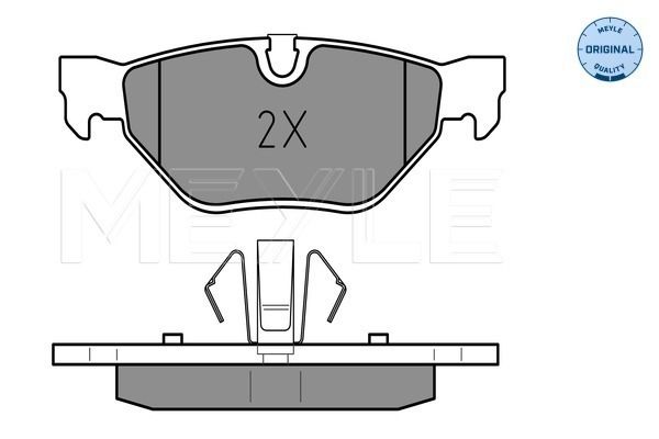 Brake Pad Set, disc brake MEYLE 025 239 2617