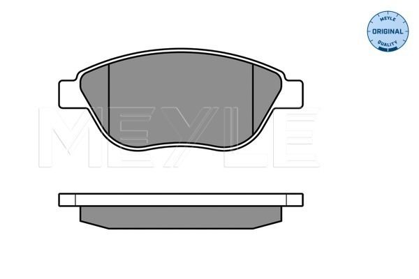 Brake Pad Set, disc brake MEYLE 025 239 8119/W