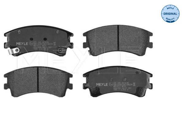 Brake Pad Set, disc brake MEYLE 025 240 4618/W