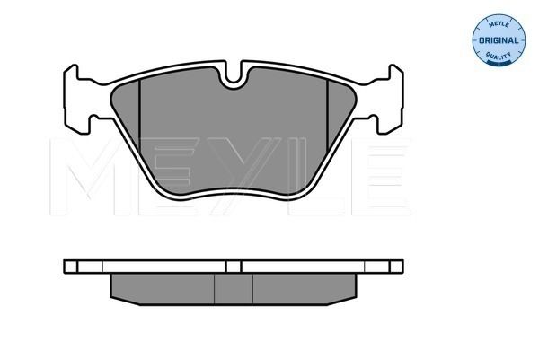 Brake Pad Set, disc brake MEYLE 025 240 9620