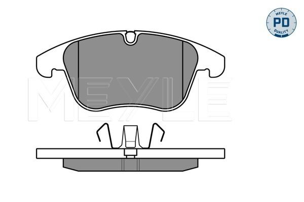 Brake Pad Set, disc brake MEYLE 025 243 3218/PD