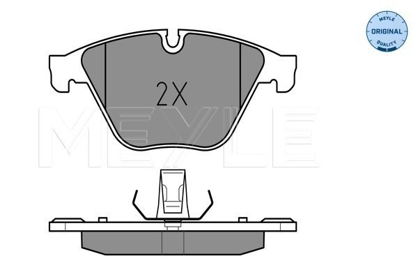 Brake Pad Set, disc brake MEYLE 025 246 8820