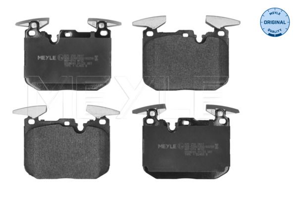 Brake Pad Set, disc brake MEYLE 025 250 2817