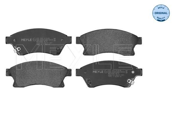 Brake Pad Set, disc brake MEYLE 025 250 3118/W