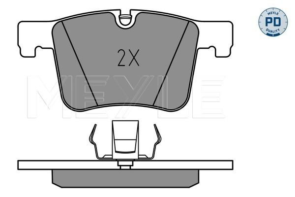 Brake Pad Set, disc brake MEYLE 025 251 9919/PD