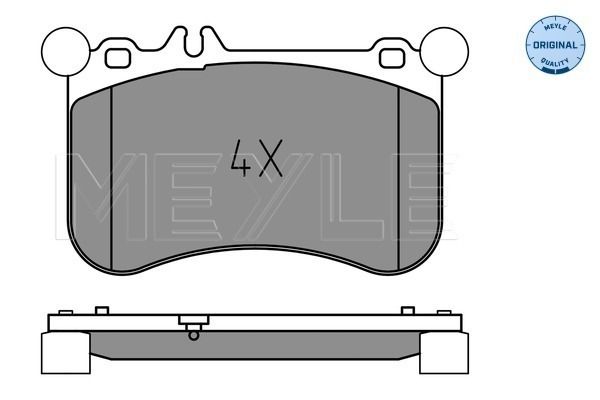 Brake Pad Set, disc brake MEYLE 025 252 1917