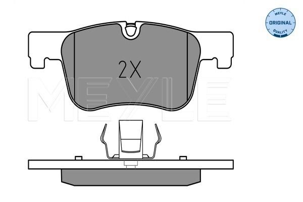 Brake Pad Set, disc brake MEYLE 025 255 0618