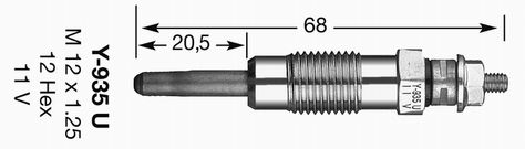 Glow Plug NGK 4791