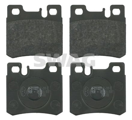 Brake Pad Set, disc brake SWAG 10 91 6153