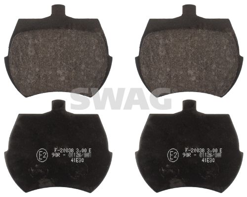 Brake Pad Set, disc brake SWAG 22 11 6201