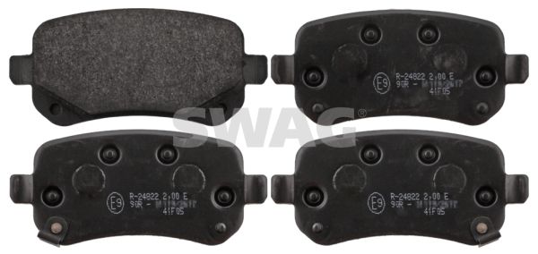 Brake Pad Set, disc brake SWAG 70 11 6060