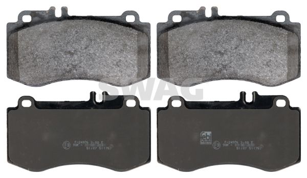 Brake Pad Set, disc brake SWAG 10 11 6131