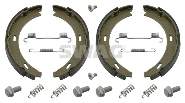 Brake Shoe Set, parking brake SWAG 10 90 2100