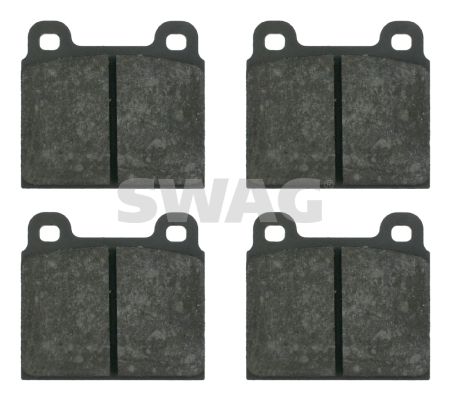 Brake Pad Set, disc brake SWAG 10 91 6134