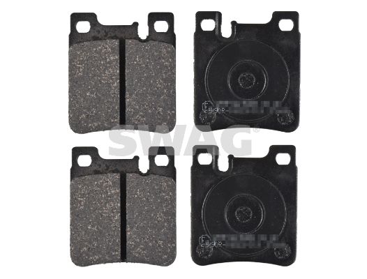 Brake Pad Set, disc brake SWAG 10 91 6158