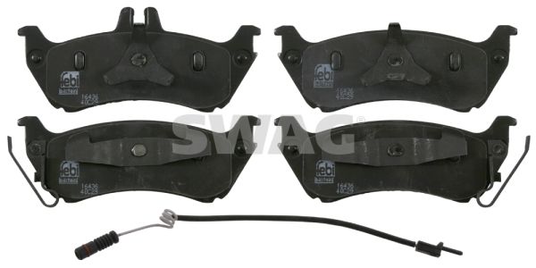 Brake Pad Set, disc brake SWAG 10 91 6436