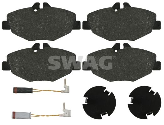 Brake Pad Set, disc brake SWAG 10 91 6452